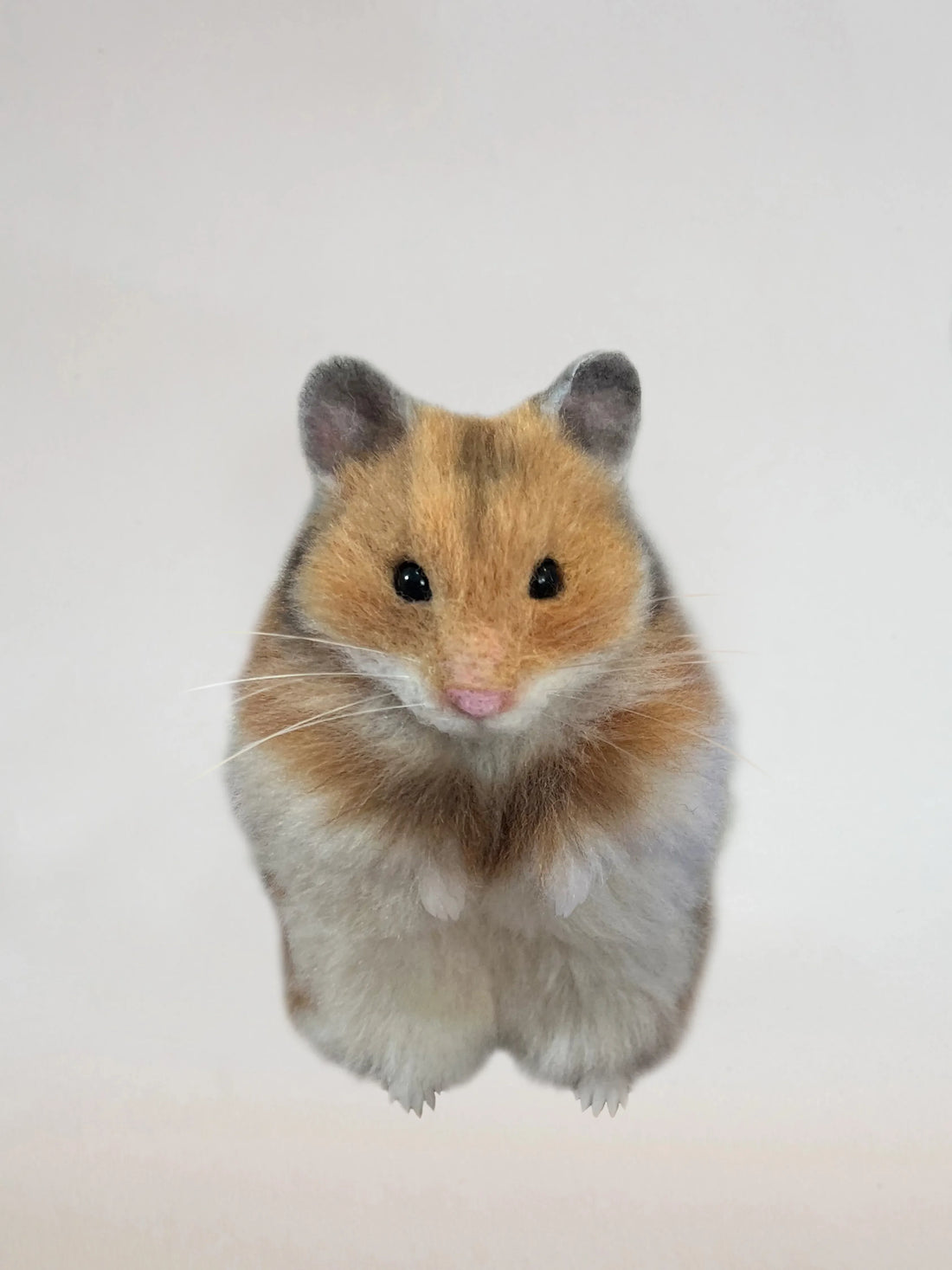 Custom 3D Handmade Felted Hamster & Ferret Stuffed Animal Clones | GoFeelGo